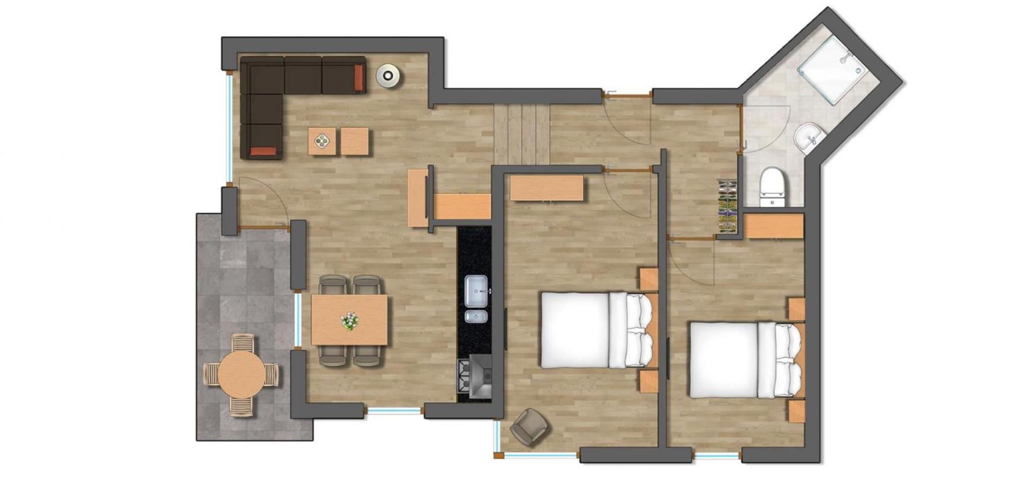 Apartament Haus Kleiner Turm Schruns Zewnętrze zdjęcie